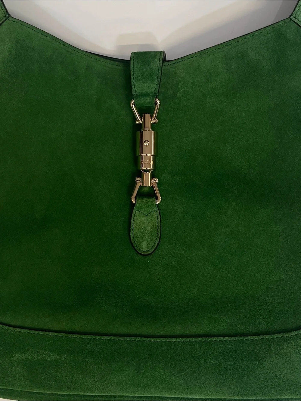 JACKIE GIORNO SUEDE HANDBAG